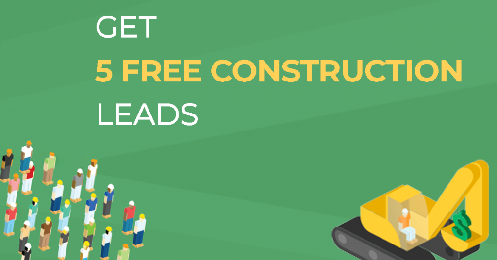 Get 5 free construction leads with construct-a-lead